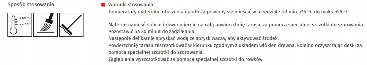 ZMYWACZ DO DREWNA REMMERS Holz-Tiefenreiniger 2,5L SZCZOTKA DO CZYSZCZENIA Pojemność w ofercie 2.5 l