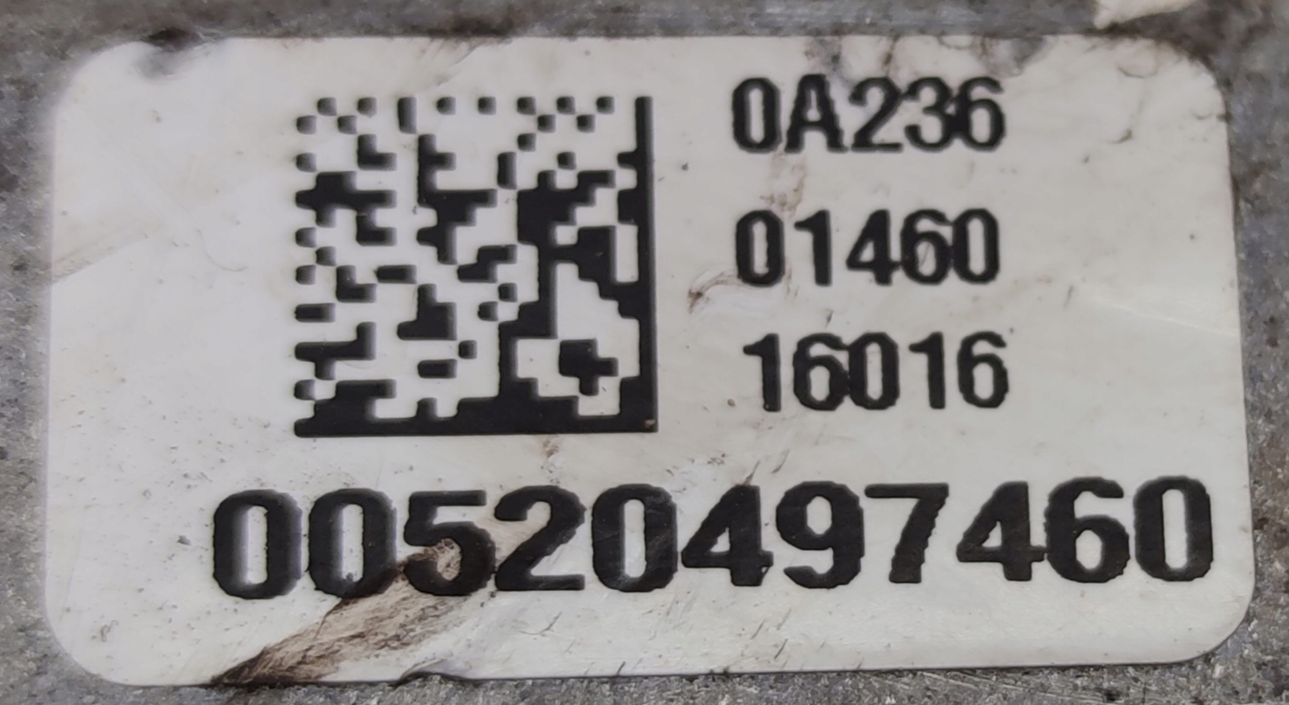 RENEGADE FIAT 500X engine mount 00520497460