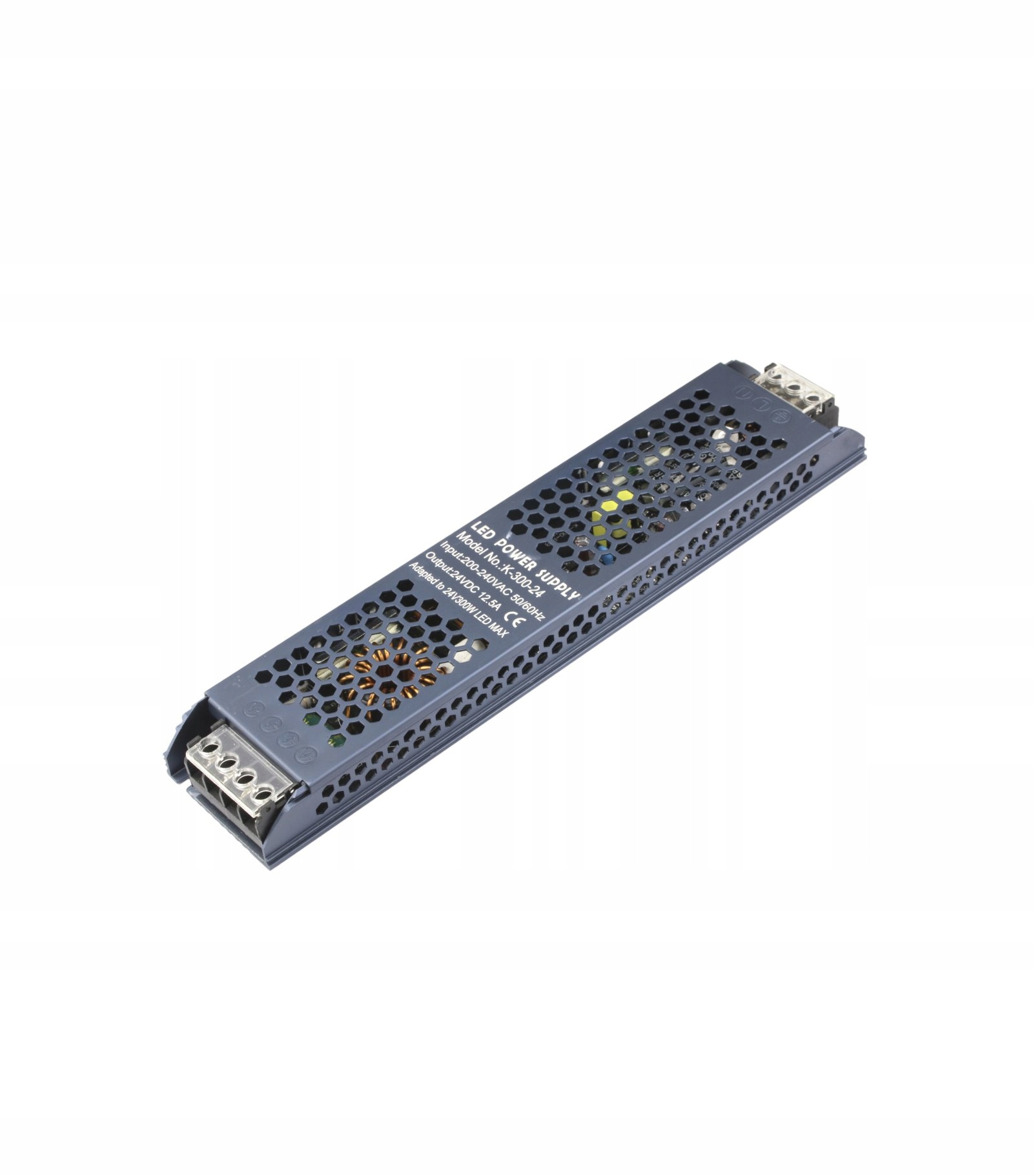 Zasilacz Led 300W 24V/DC Transformator Modułowy Do Taśm Opraw K-300-24