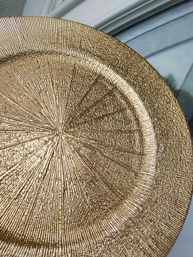 Podtalerz TALERZ ZŁOTYF złoty 33 cm EAN (GTIN) 5904302060494