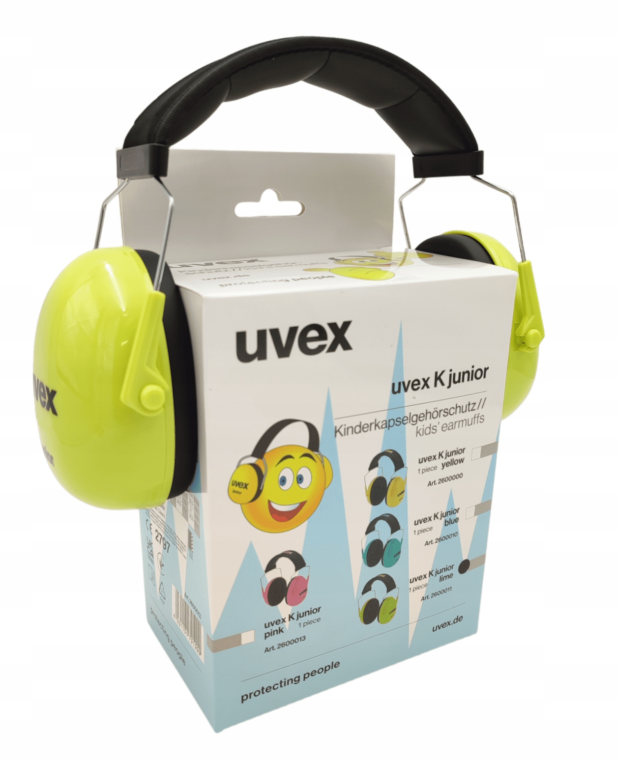 Słuchawki przeciwhałasowe dla dziecka Uvex