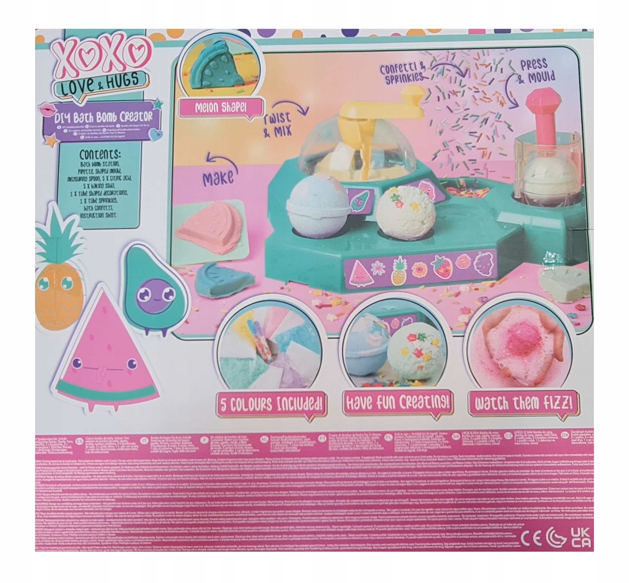 ZESTAW DO TWORZENIA KUL DO KĄPIELI MEGA ZABAWA 254 Marka inna