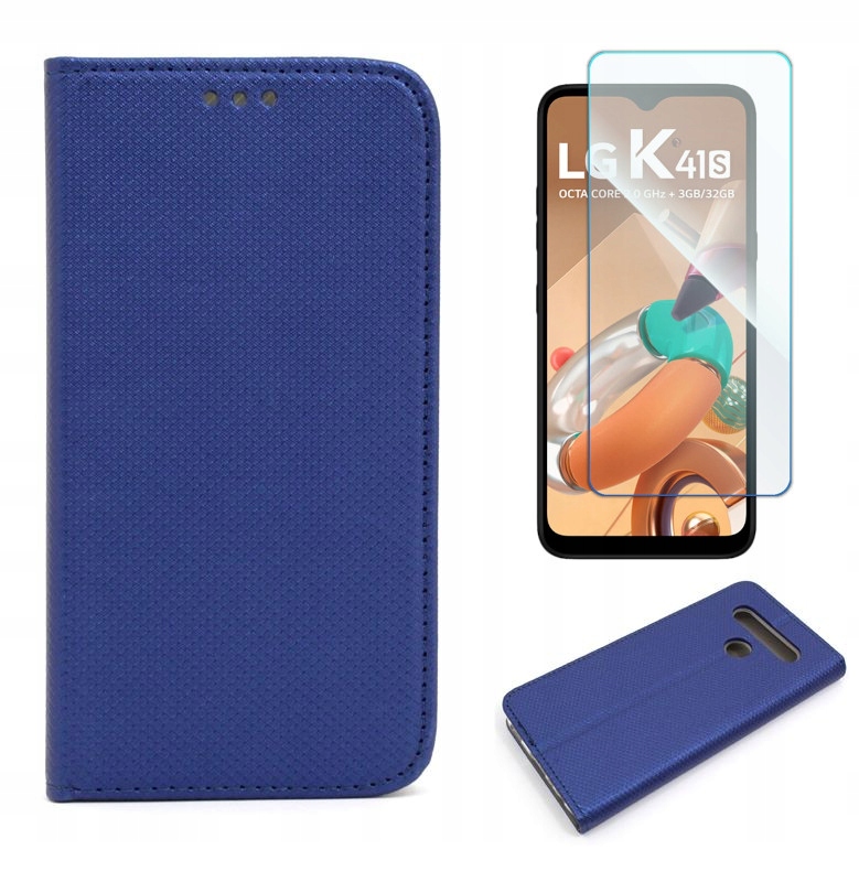 

Etui Smart Magnet do Lg K41S K51S granat+SZKŁO