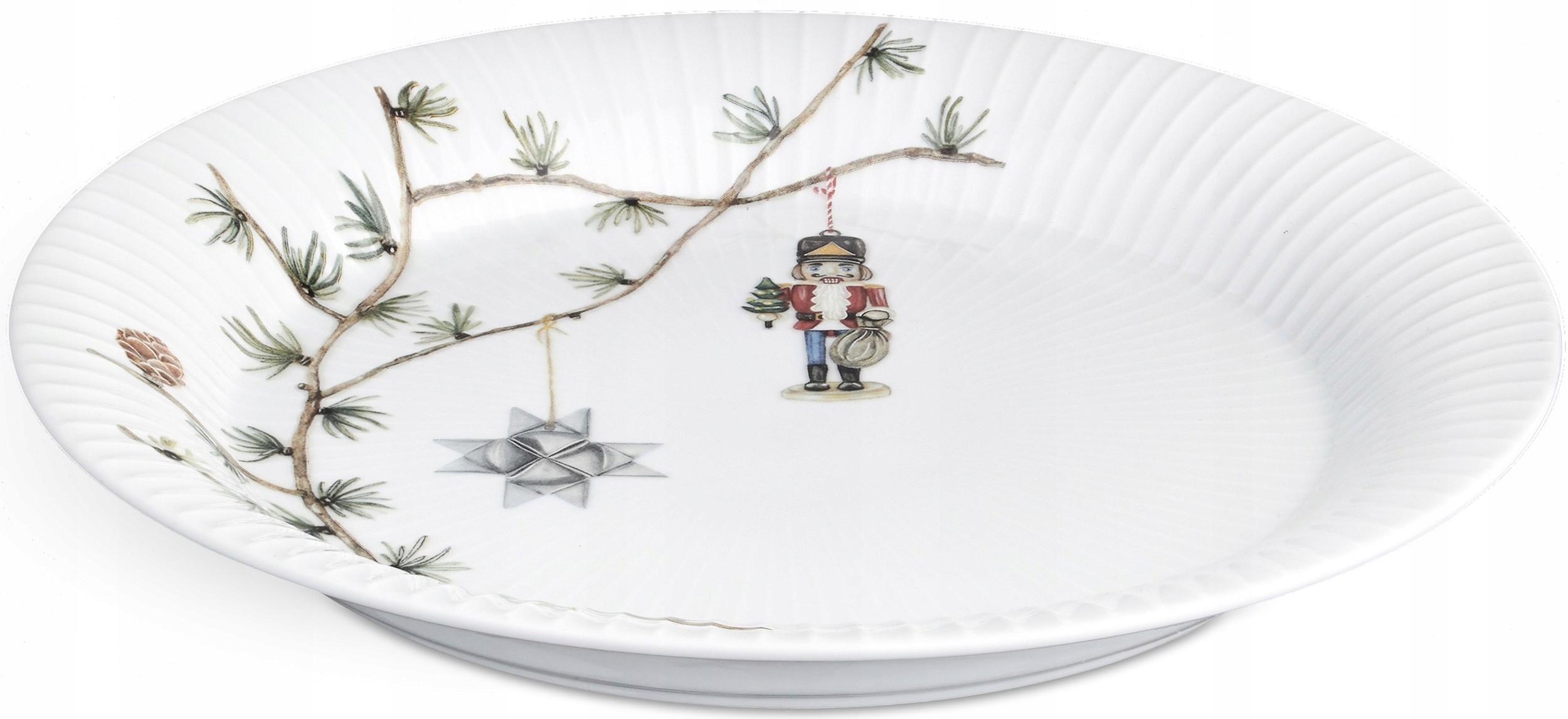 Kähler Hammershøi Christmas Vianočný tanier 27 cm Biely