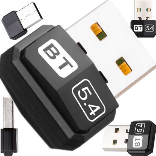 Adapter Bluetooth 5.4 Tokma USB z anteną wewnętrzną
