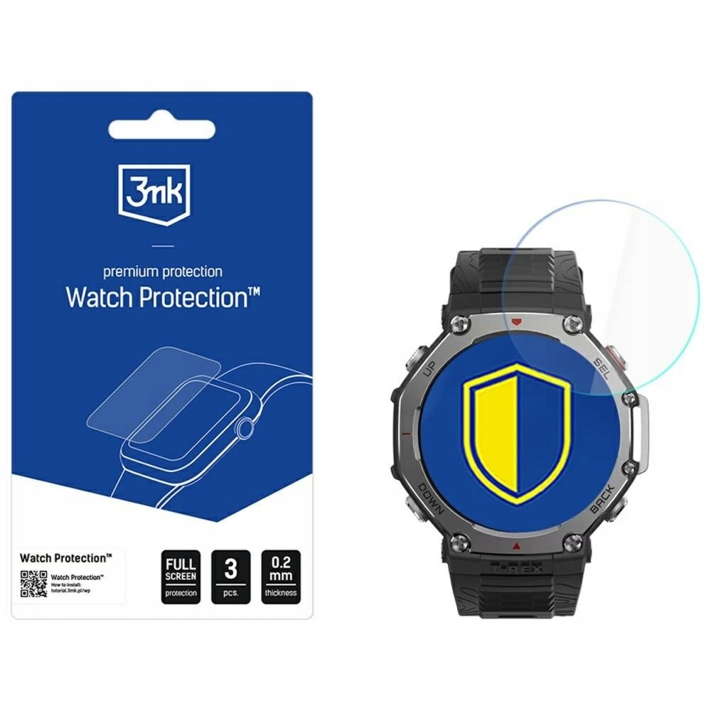 Folia 3MK Arc Watch Fullscreen do Amazfit T-Rex 3