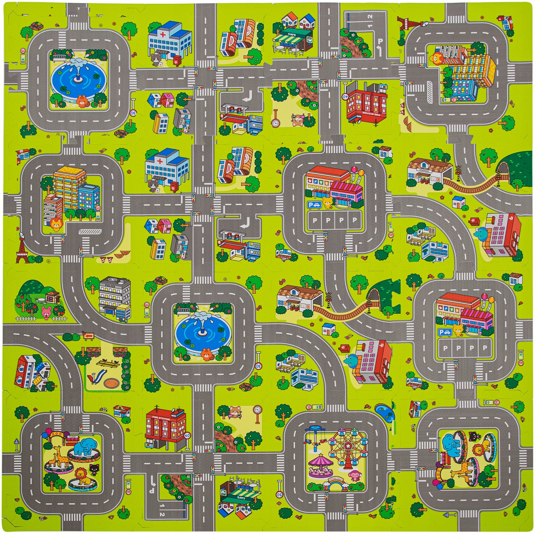

Puzzle Piankowe Mata Piankowa Miasto Ulice 180x180
