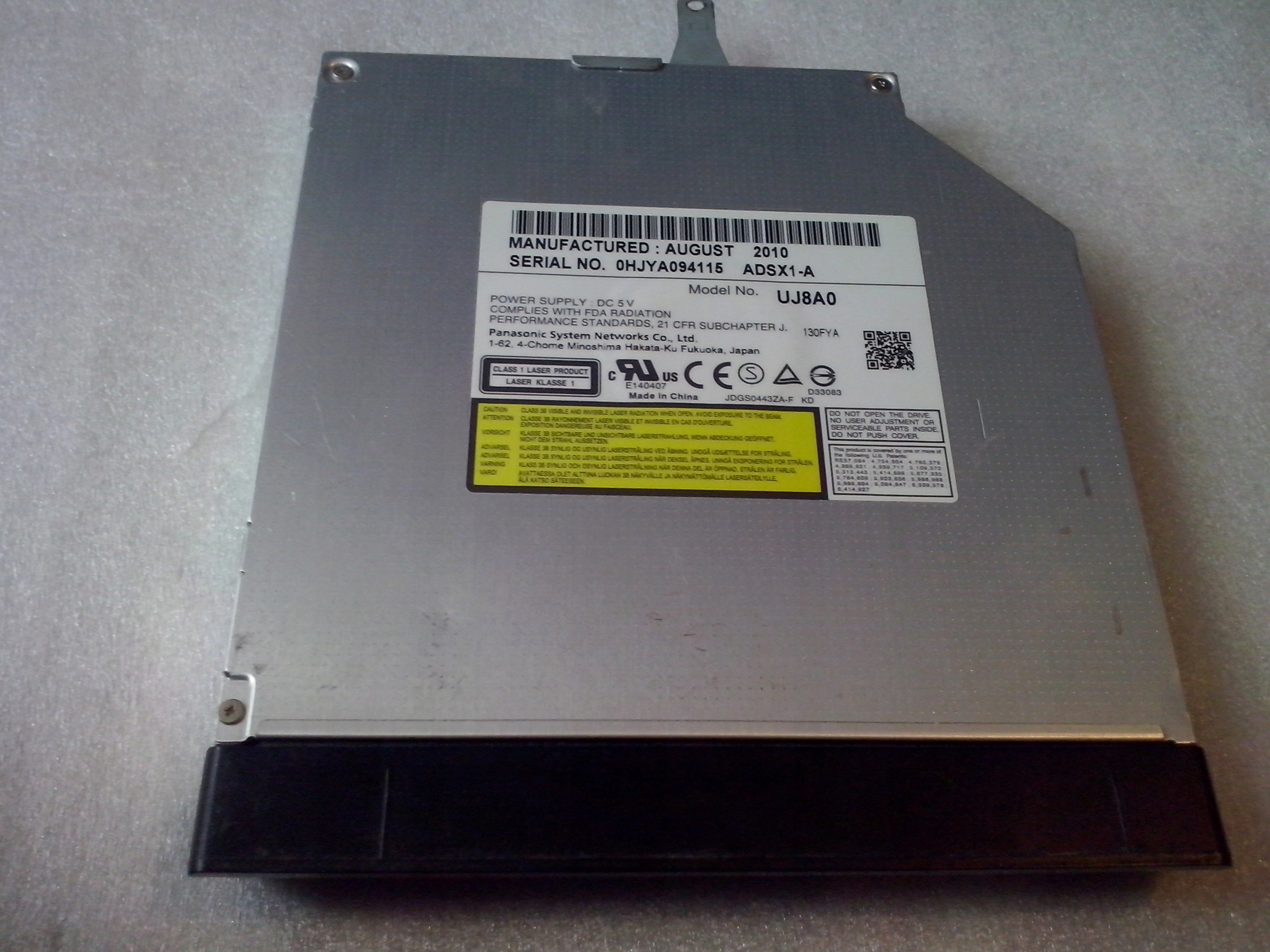 Nagrywarka DVD MATSHITA DVDRAM UJ8A0AS (11) w Zabrze Sklep, Opinie