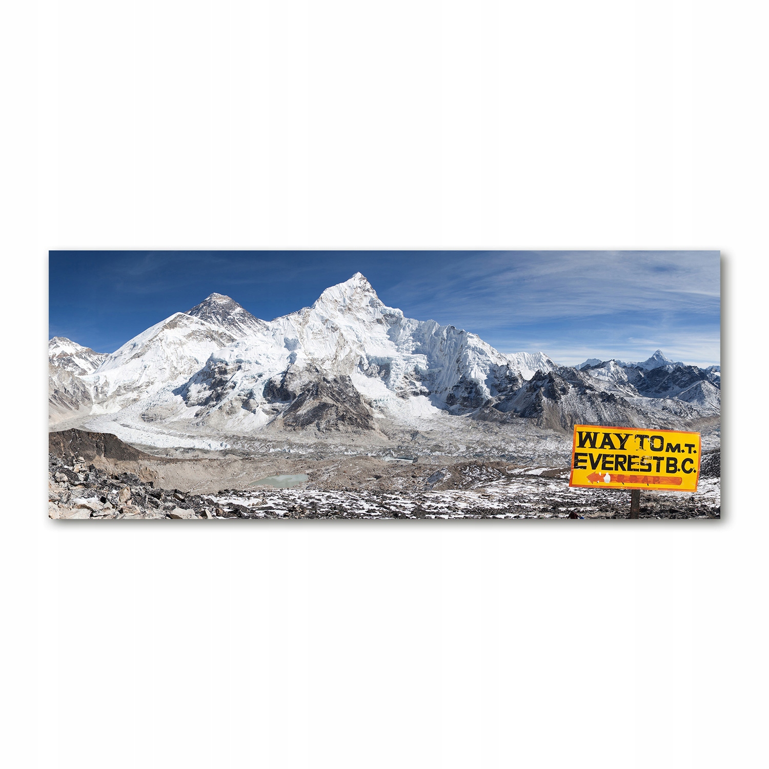 

Foto obraz akryl zdjęcie Góra Everest 125x50 cm