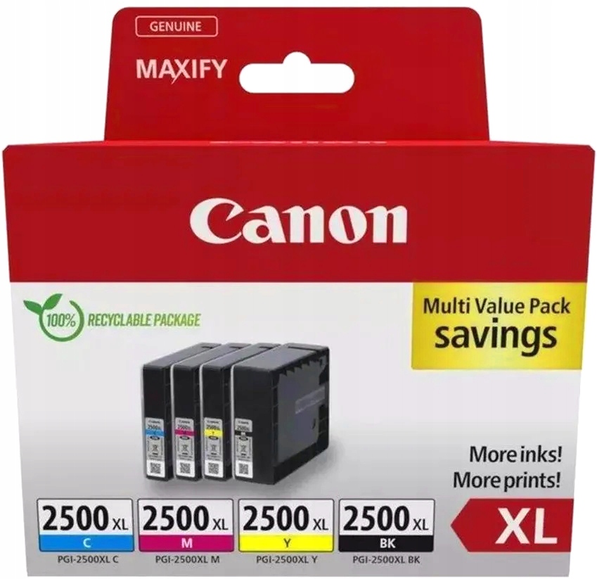 4x Tusz Canon Maxify MB5100 MB5300 MB5400 series iB4050 MB5050 iB4150