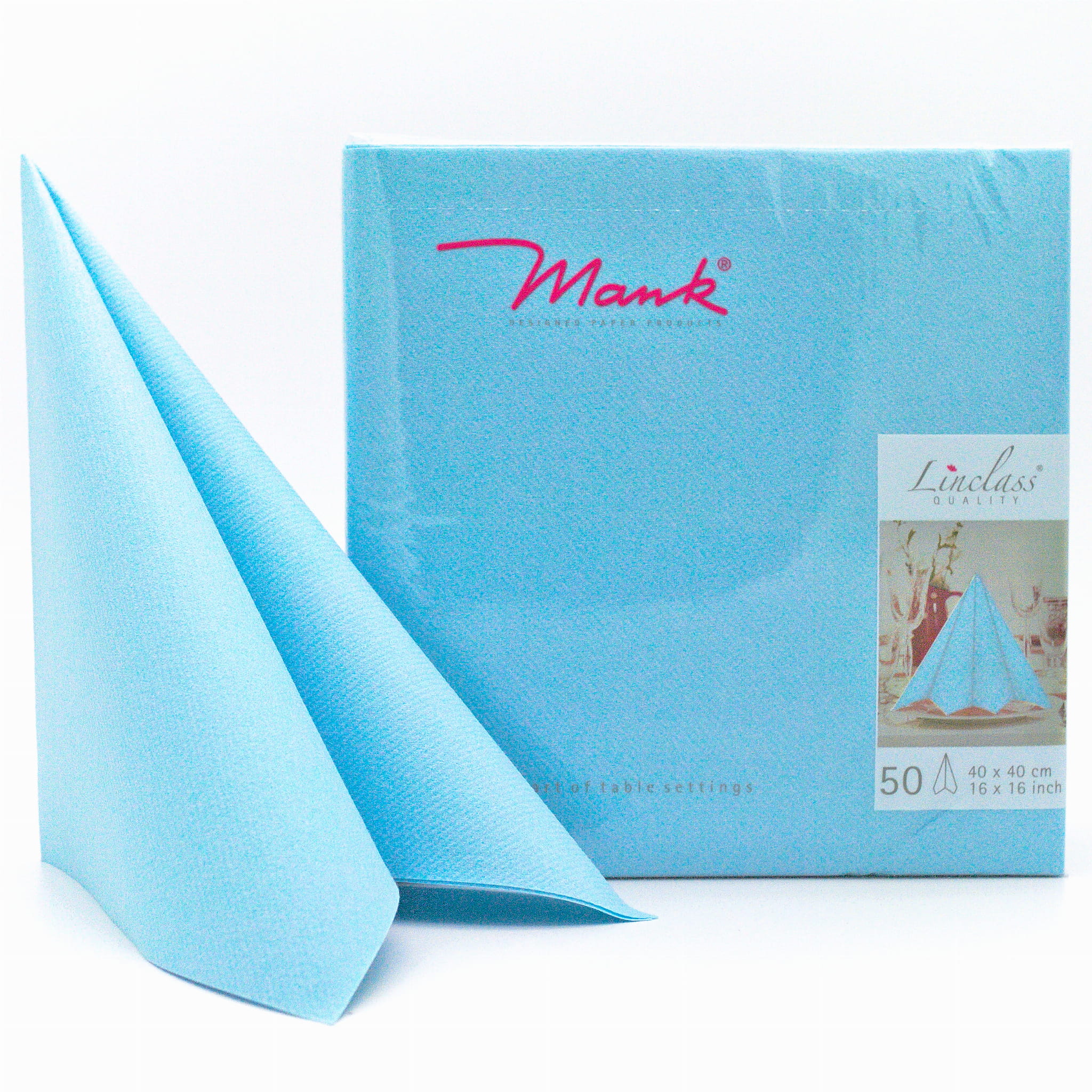 

Serwetki Flizelinowe 40x40 Jasne Niebieskie 50 szt