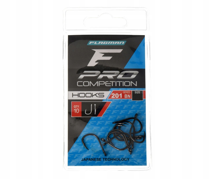 Haczyki Flagman Pro Competition 201 rozm.10 black nickel 10szt