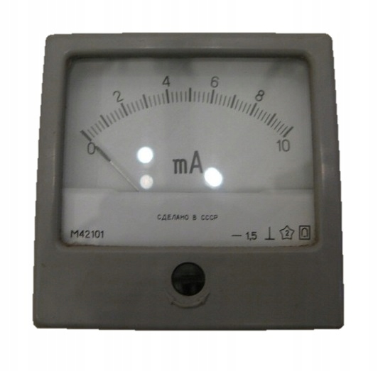 Miliamperomierz M42101 10mA
