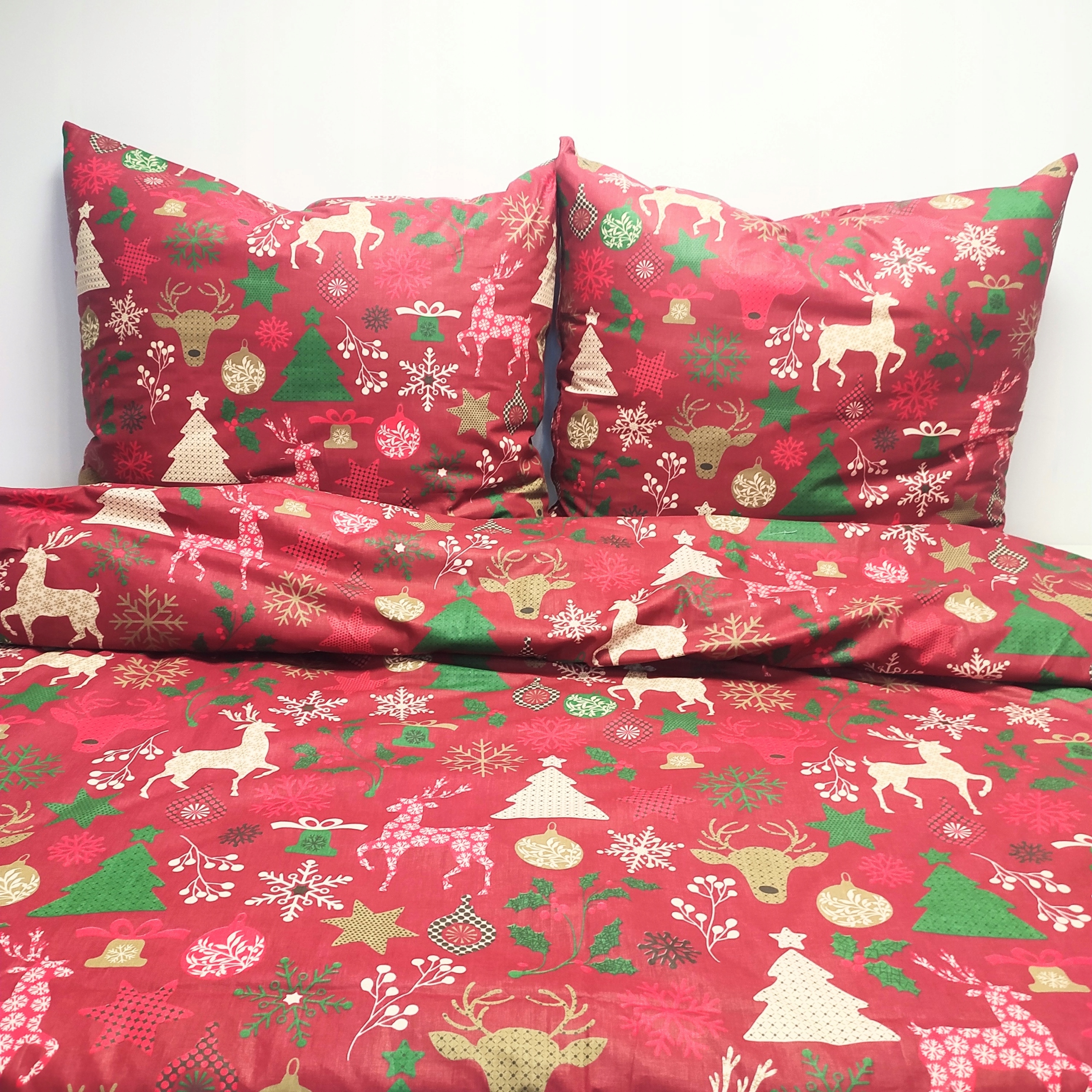 

Pościel świąteczna 160x200+2*50x70