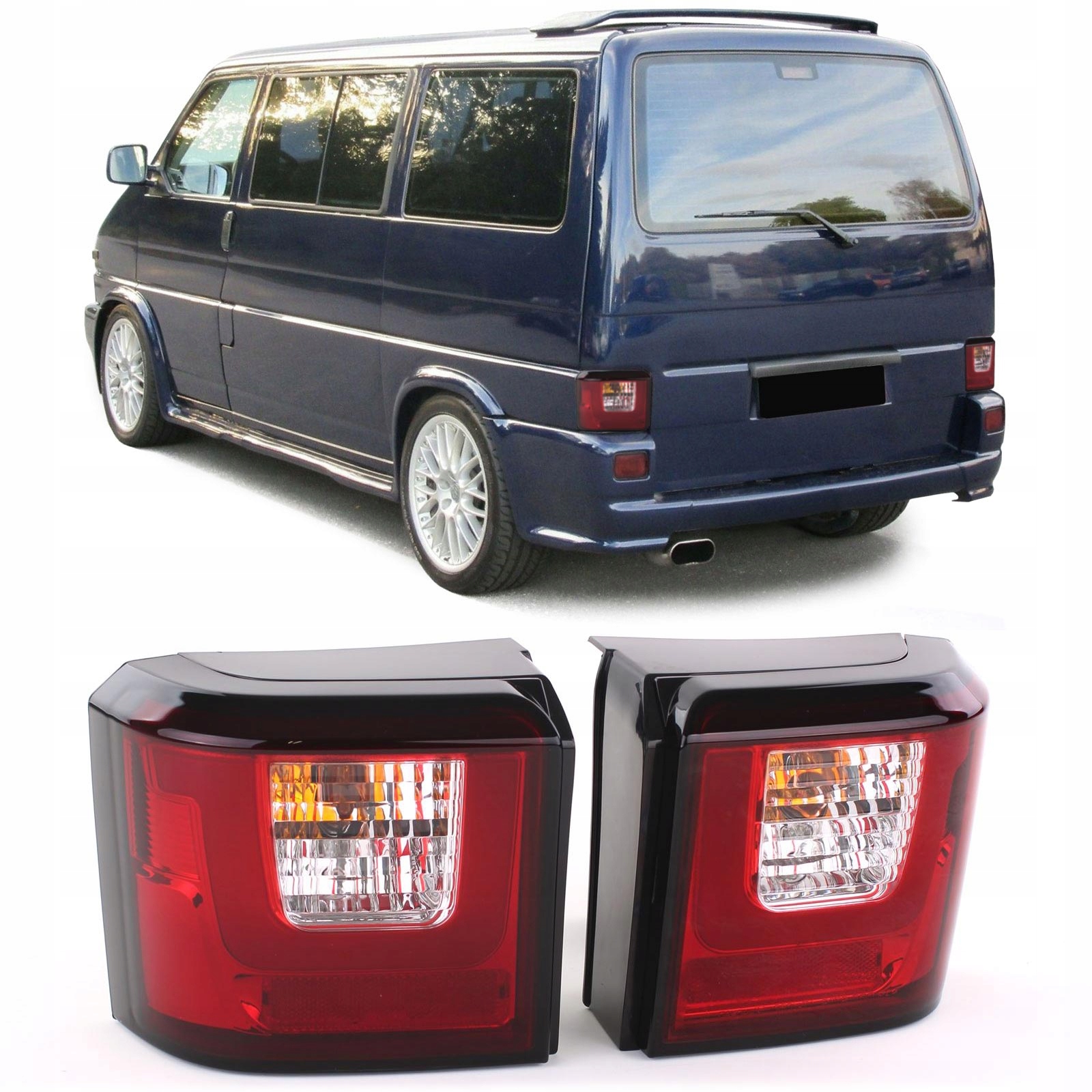 ZADNÉ SVETLÁ LED VW TRANSPORTER T4 90-03