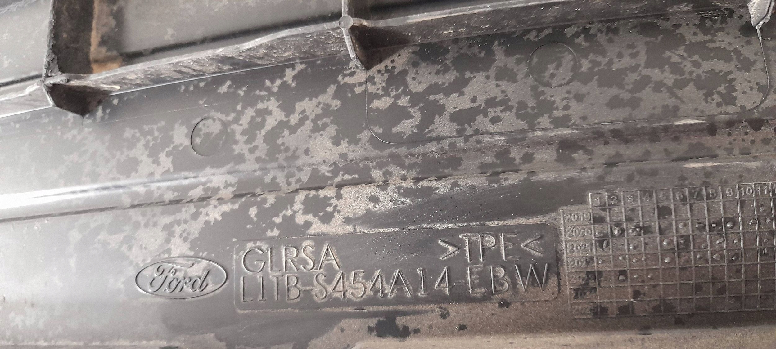Ford Puma MK2 Mata rubber do boot L1TBS454A14EB (PL499)