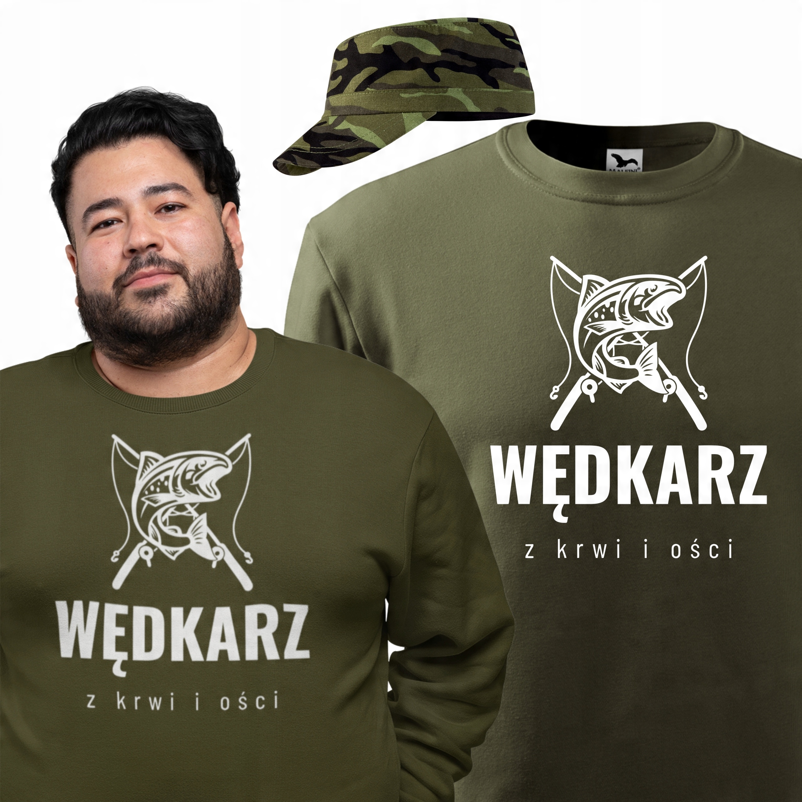 

Ciepła bluza dla Wędkarza Czapka