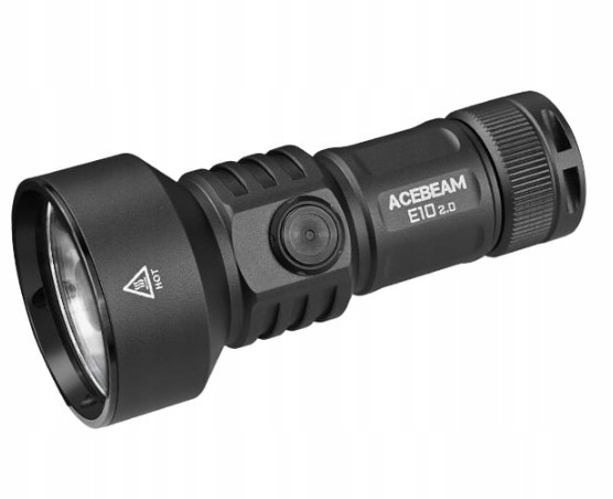 Acebeam Latarka diodowa E10 2.0 Światło Białe 6500K Czarna 1200lm 715m
