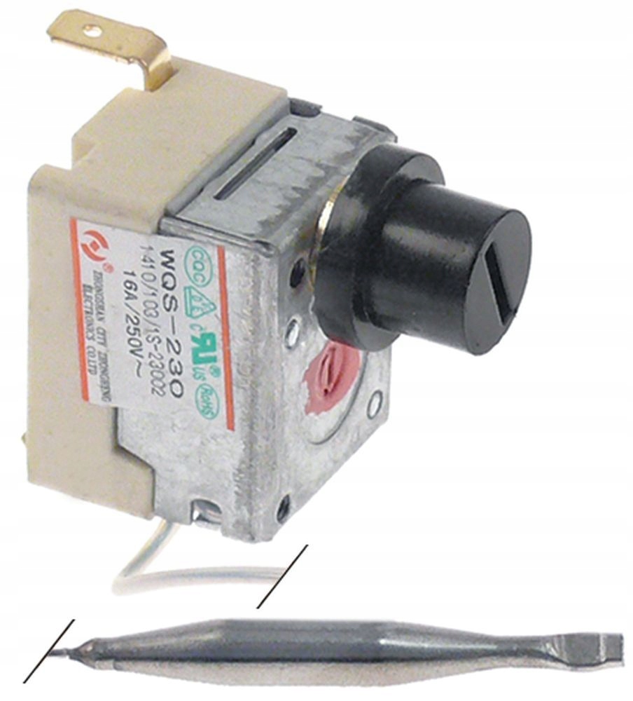 

Termostat bezpieczeństwa 2-fazowy 230 °C 5x48mm