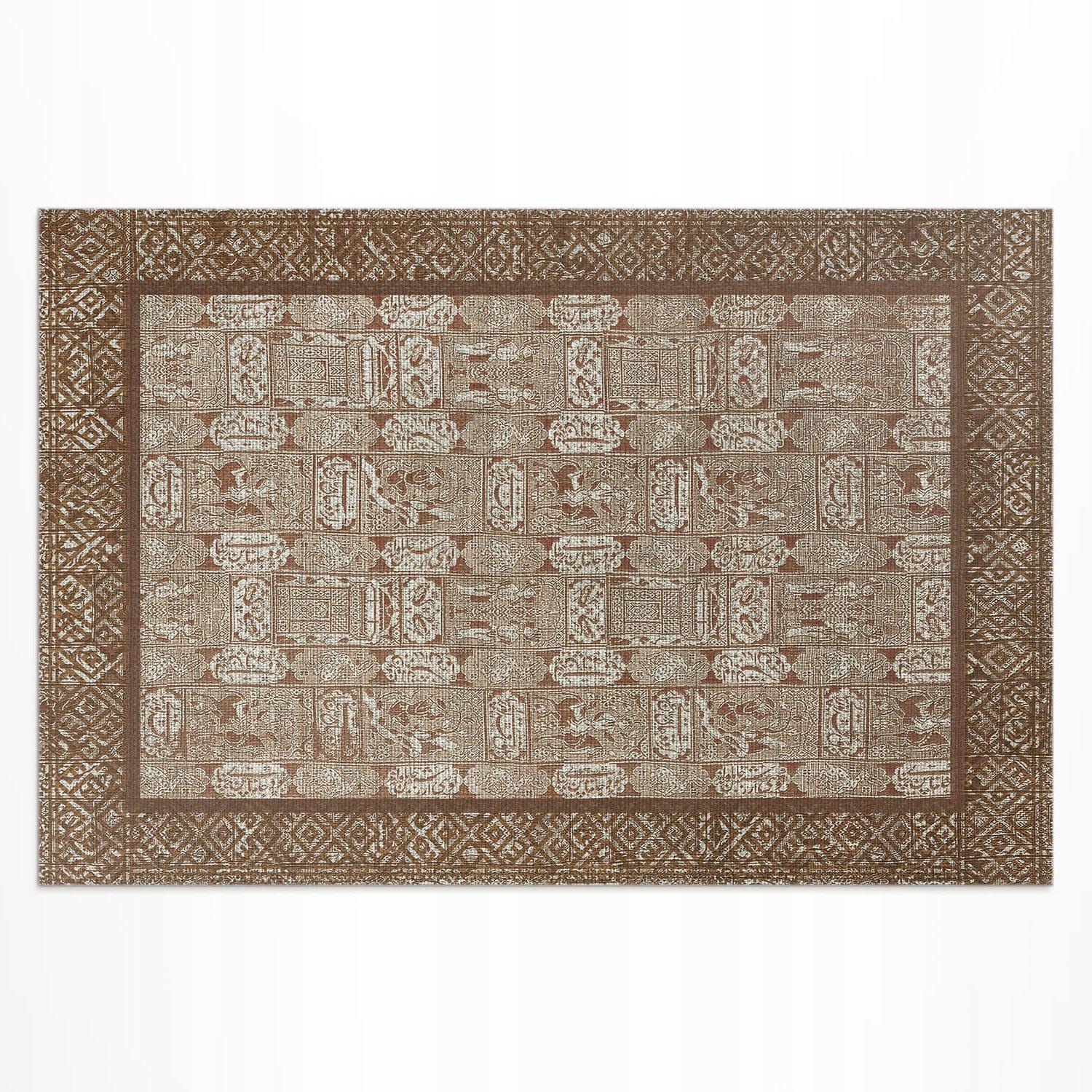 Vinylový koberec na terasu Balkón Ornamentálna mozaika vintage vzor 225 x 150 cm