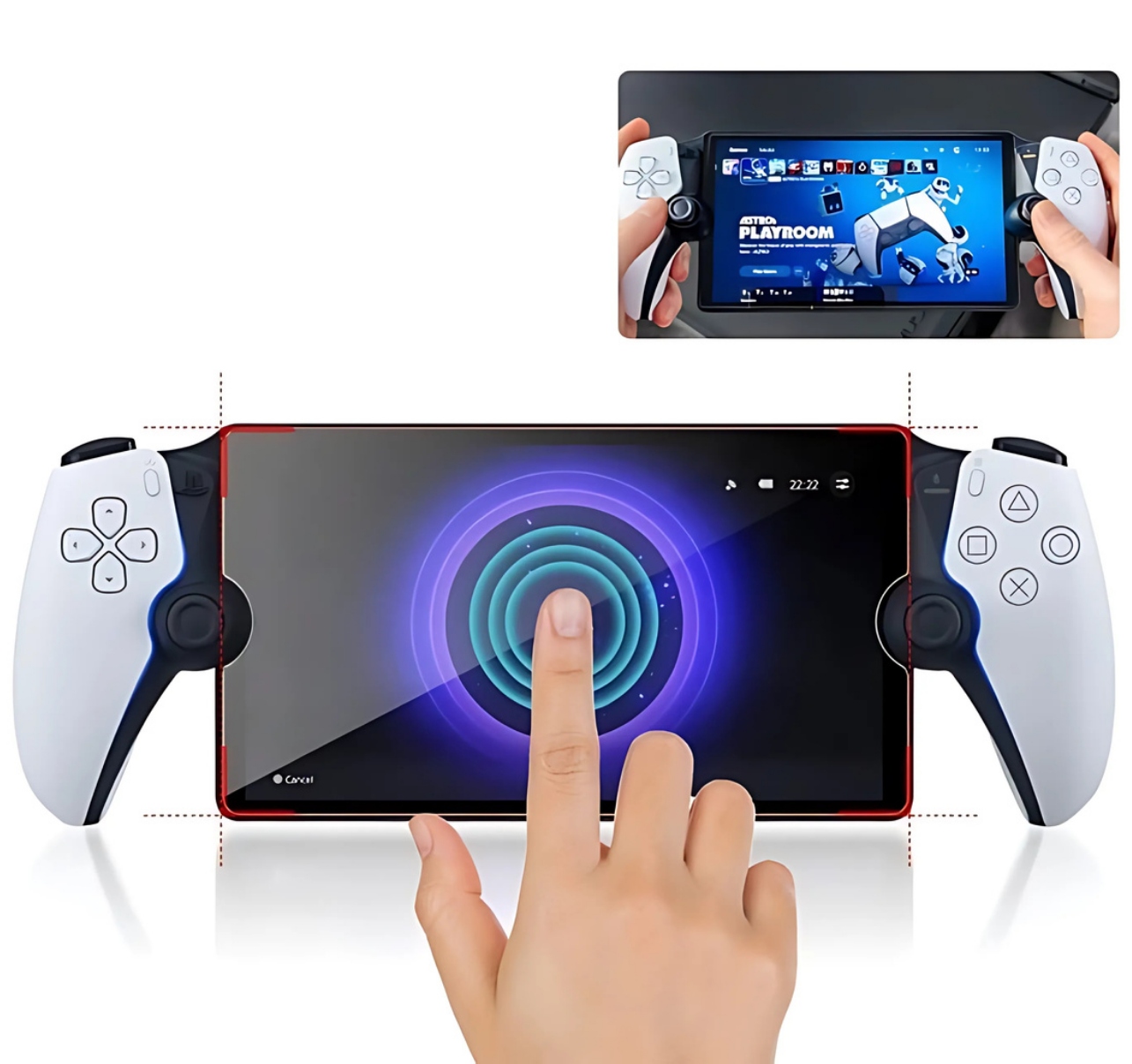 2X Szkło HARTOWANE Ochronne 9H DO SONY PLAYSTATION PORTAL