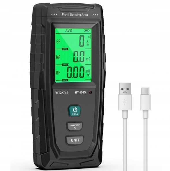 Digitální detektor Emf Erickhill RT-100S
