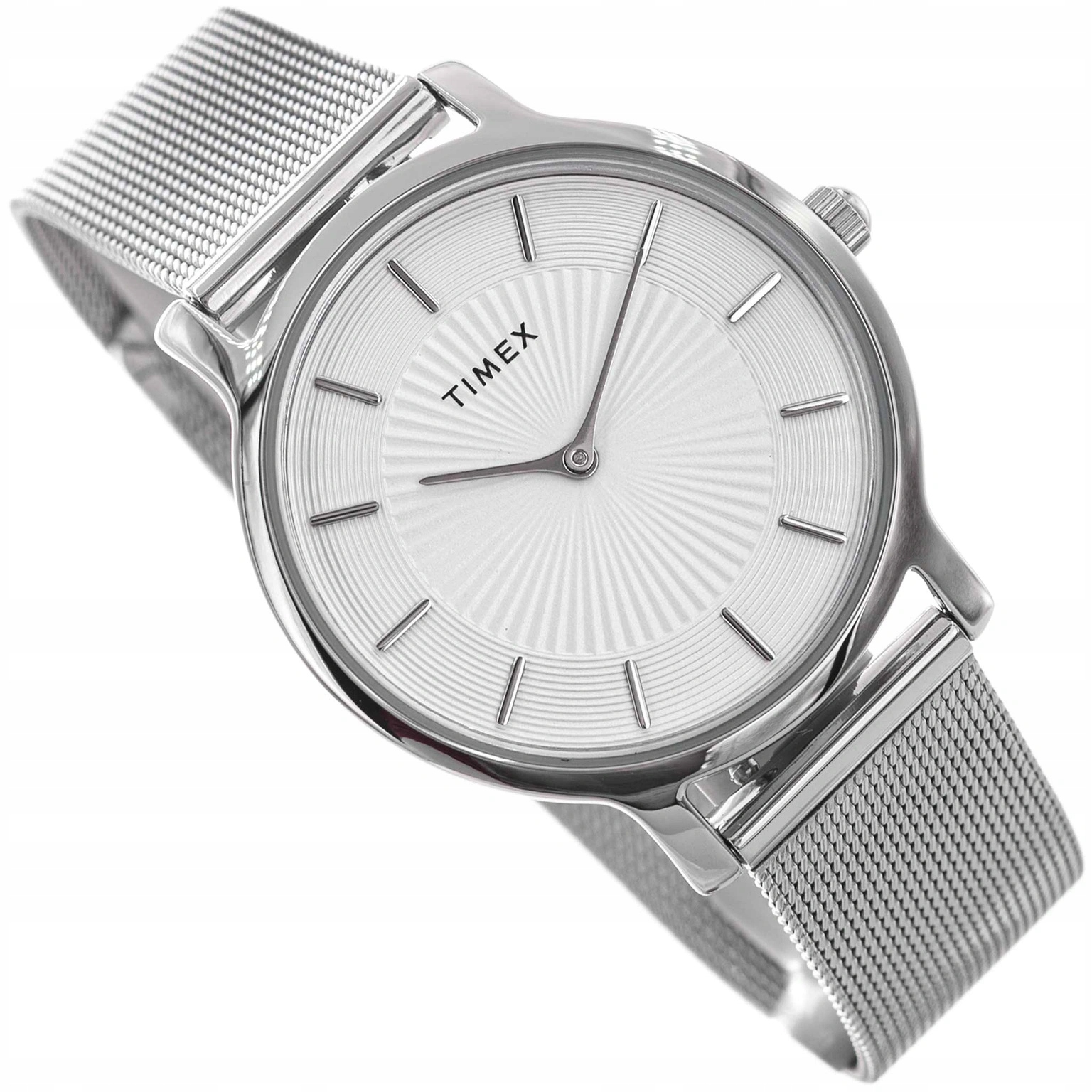 Dámské Hodinky Timex TW2Y10200 Transcend Stříbrné Na Náramku