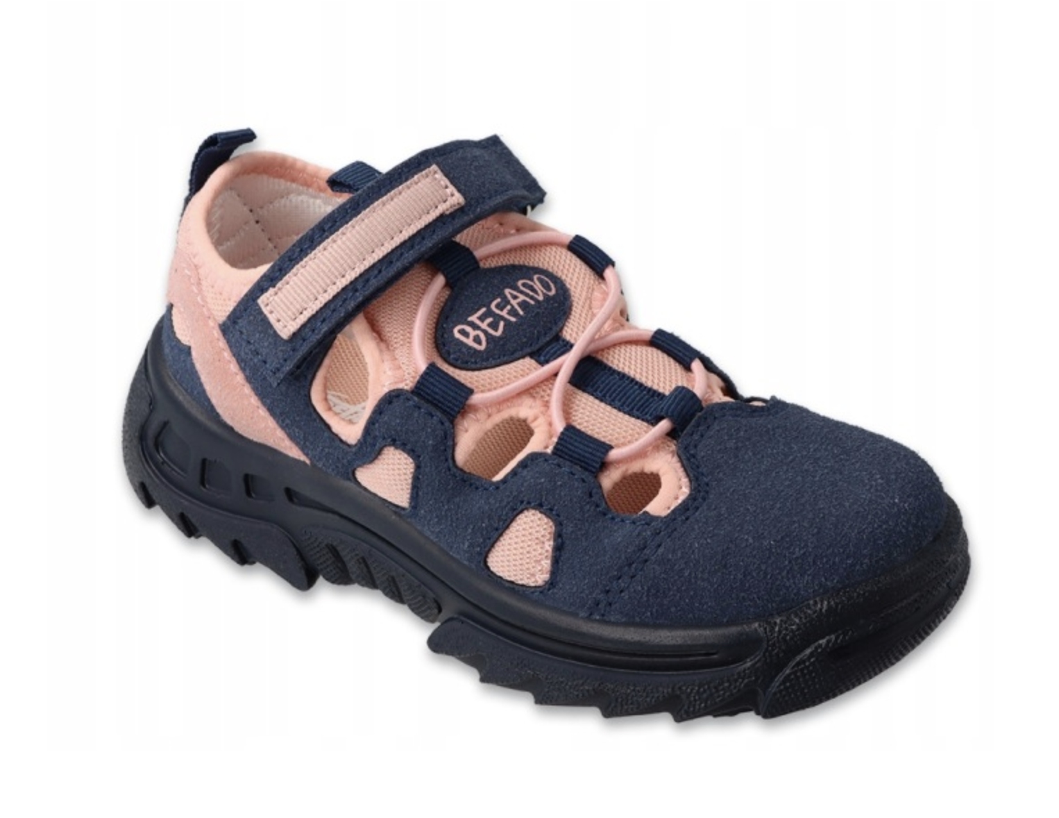 buty trekkingowe dziewczęce wentylowane różowe r. 27 Befado