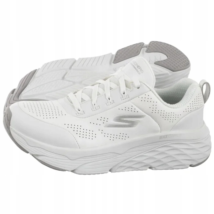 Tenisky Skechers Max Cushioning Elite Step-Up 128044/WSL Bílé
