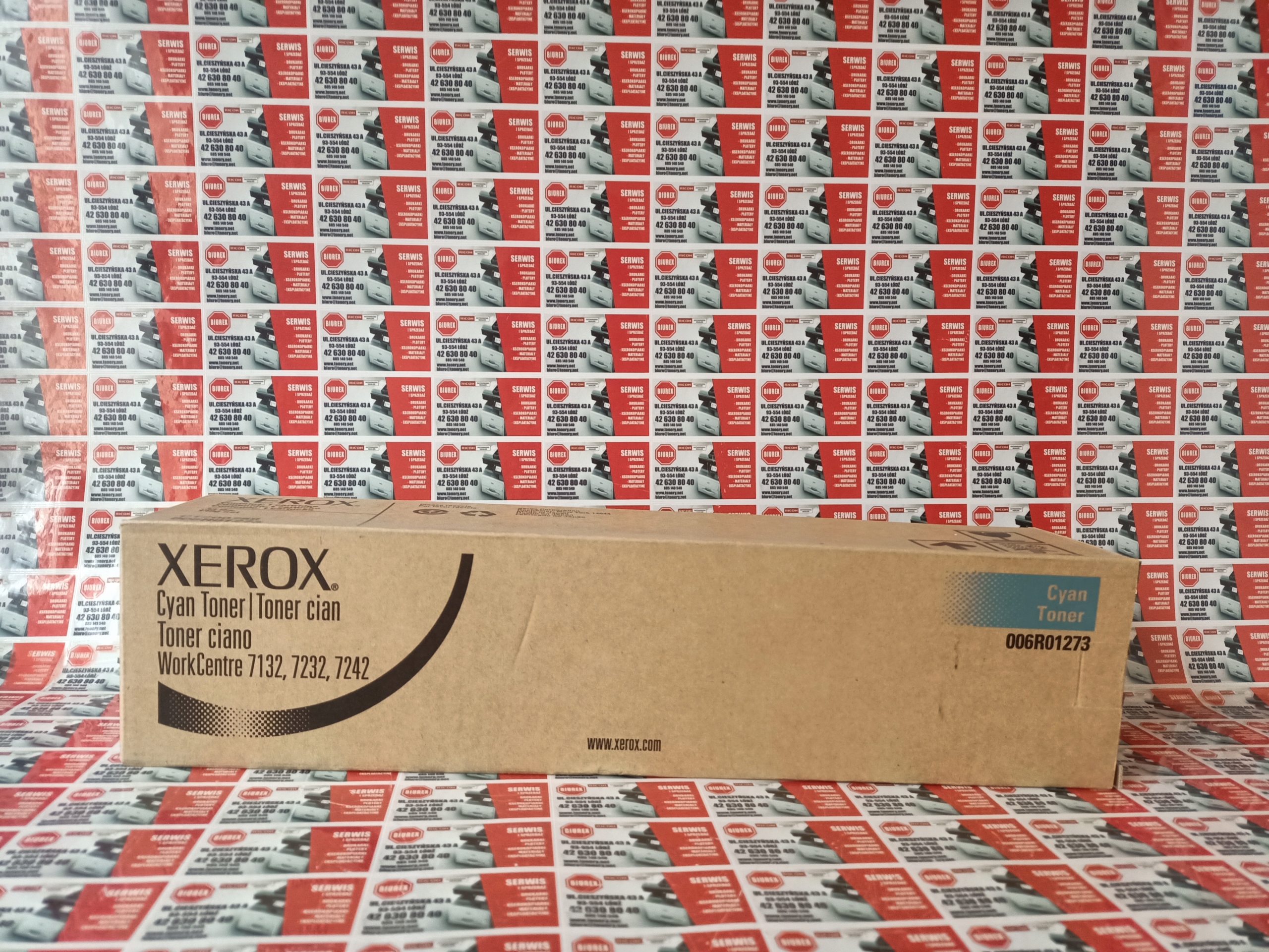 Toner Xerox 006R01273 až 7132 7232 Cyan originál
