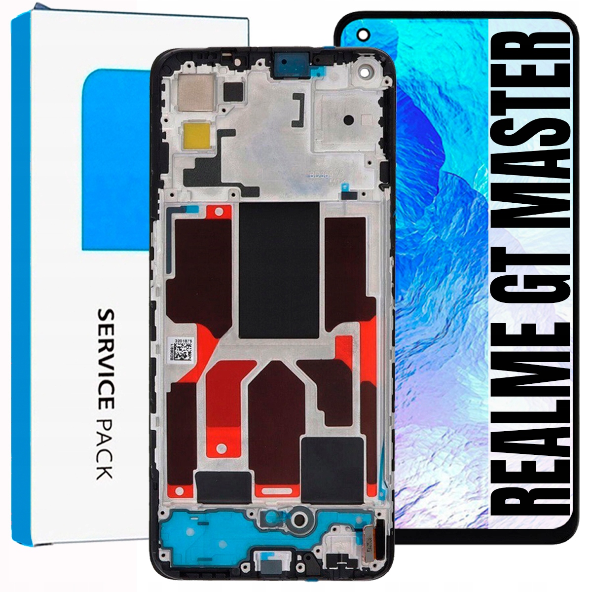 Displej Pro Realme Gt Master Edition Originál LCD Obrazovka Rámeček