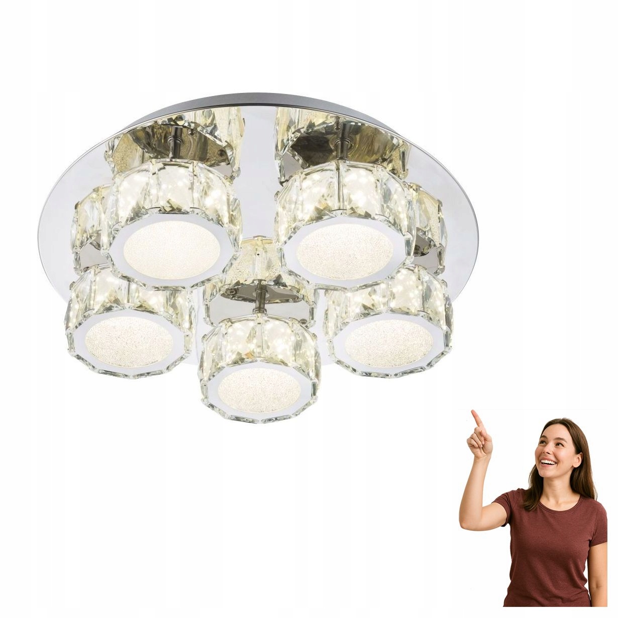 Led Stropné Svietidlo 40W Amur 49350D4 Globo