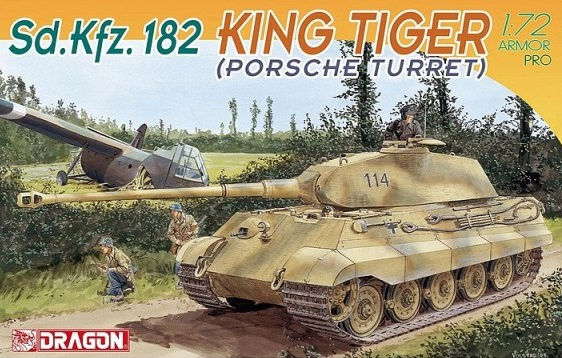 1:72 Sd.Kfz.182 Kingtiger Porsche Turret