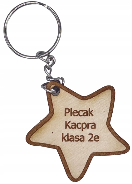 

Breloczki dla dzieci Dzień Dziecka prezent Gwiazda