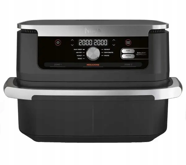 Frytkownica beztłuszczowa Ninja AF500EU 2470W 10,4L do Smażenia Grillowania