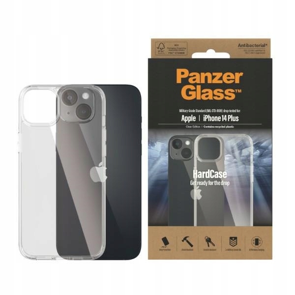 Pouzdro PanzerGlass HardCase pro iPhone 14 Plus 15 Plus vojenské kvality