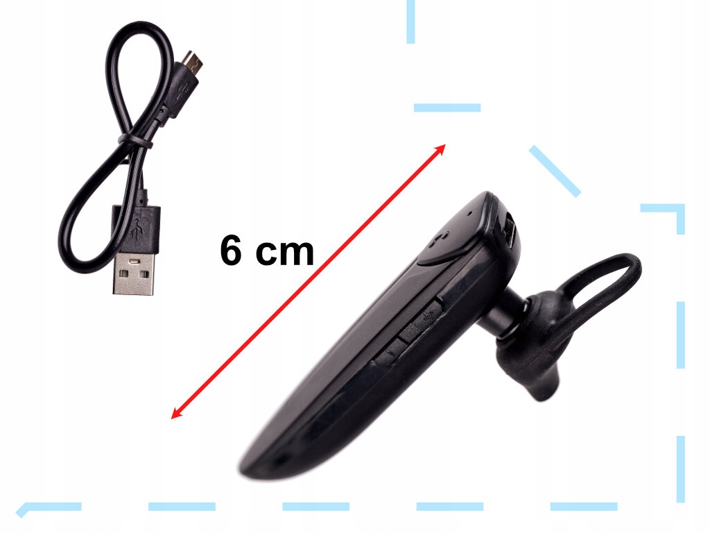 KIK KX5324 Zestaw głośnomówiący Bluetooth 5.0 czarny Marka Inna