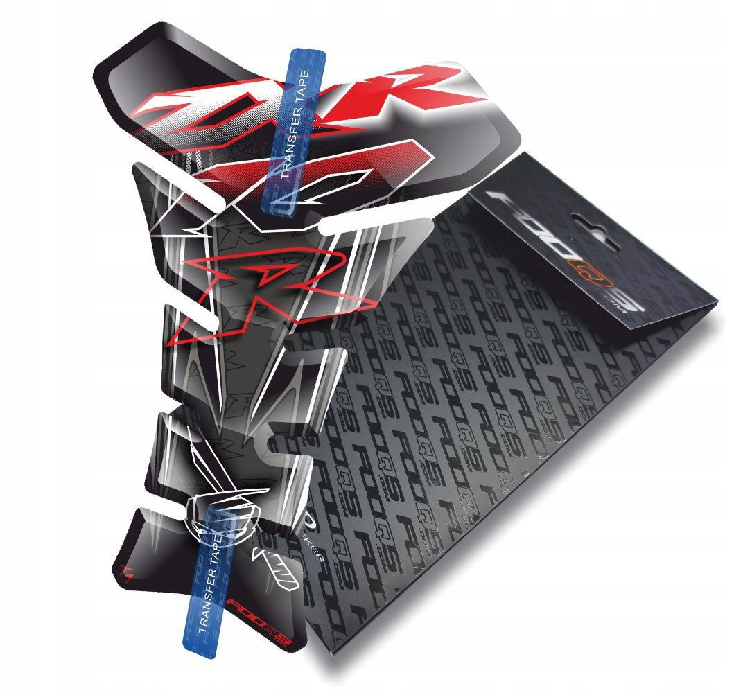 Tank-pad od firmy Fooqs pro Kawasaki ZX-10-R Černý Červený