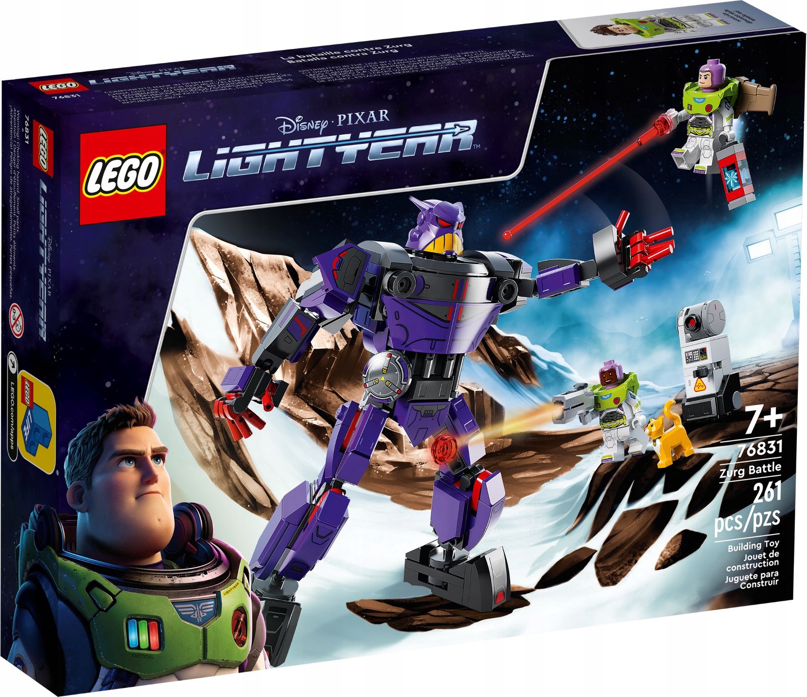 

Lego 76831 Disney Starcie Z Zurgiem