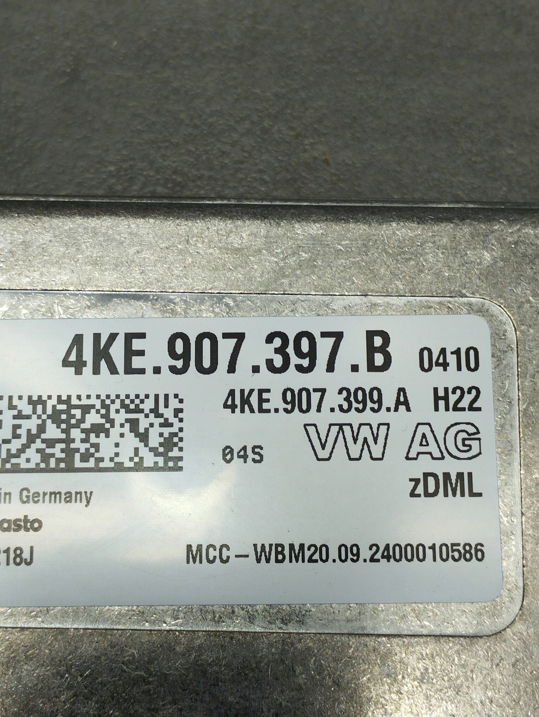 Volkswagen Tiguan III modulo STERUJACY 4KE907397B