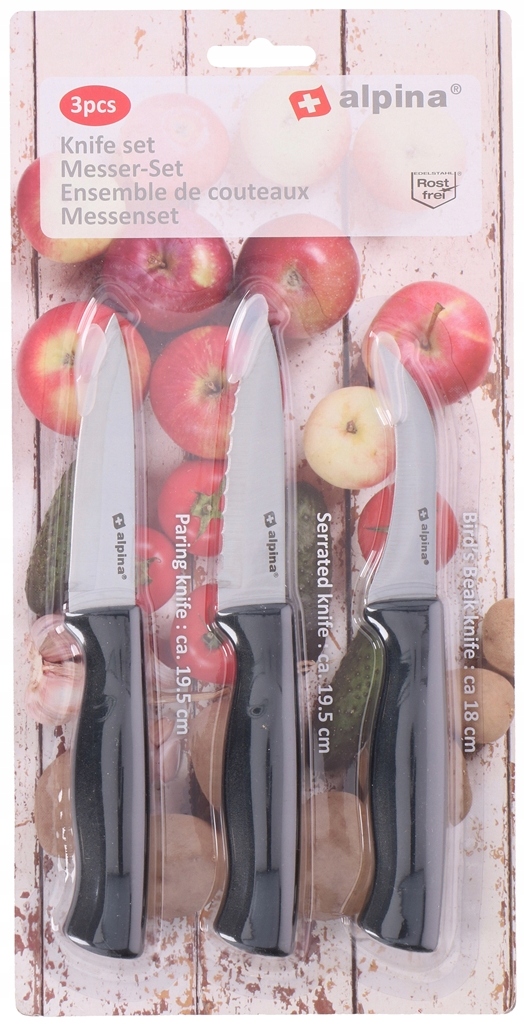 

Zestaw Noży Alpina 3 Sztuki 1267