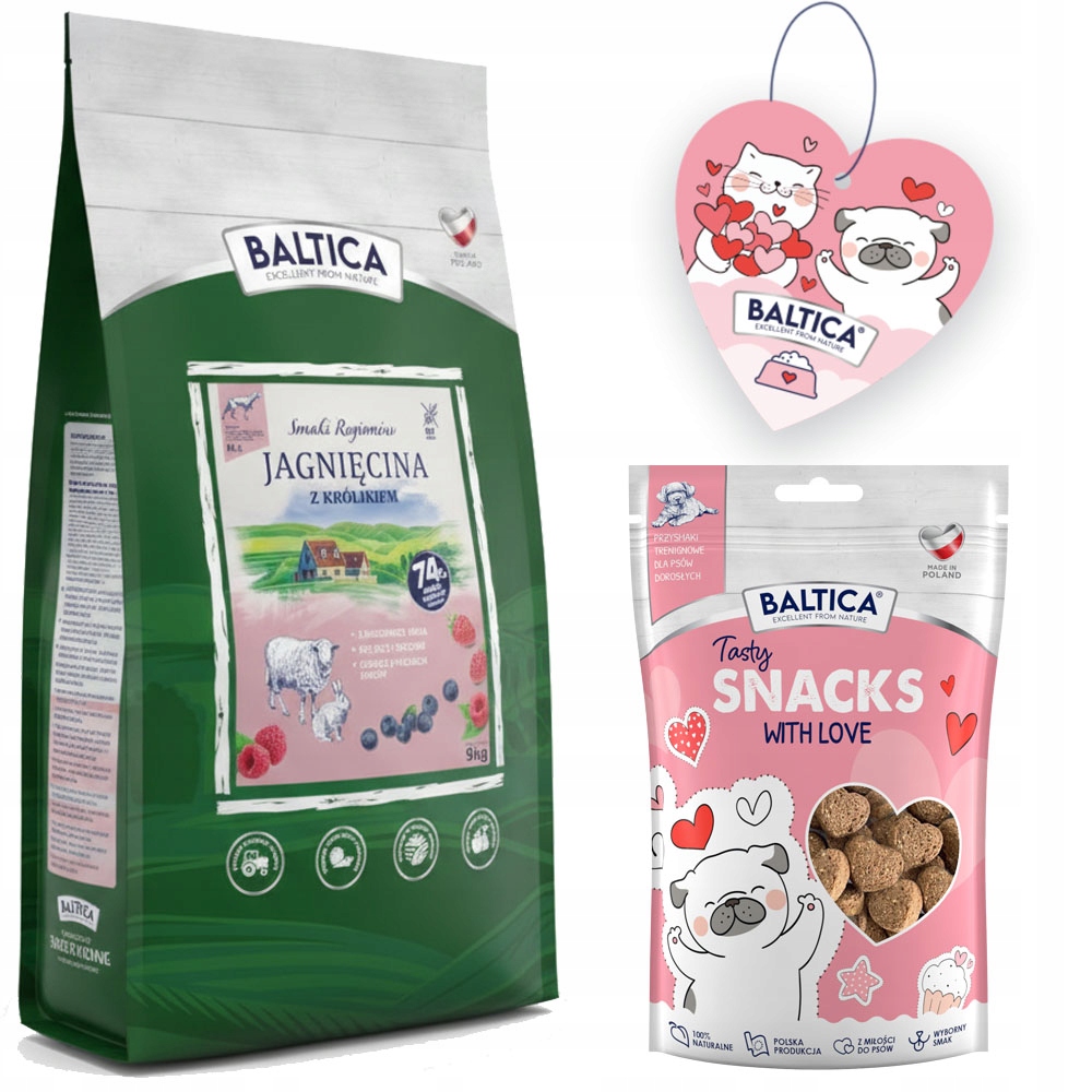 Baltica Smaki Regionów Jagnięcina Z Królikiem M/L 9kg Srednie Rasy