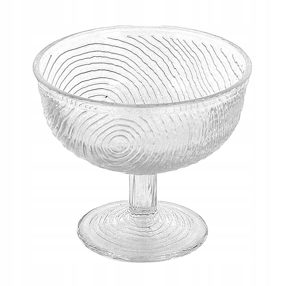 Pohár Na Zmrzlinu Skleněný Bezbarvý 6 Ks Zdobený Poháry