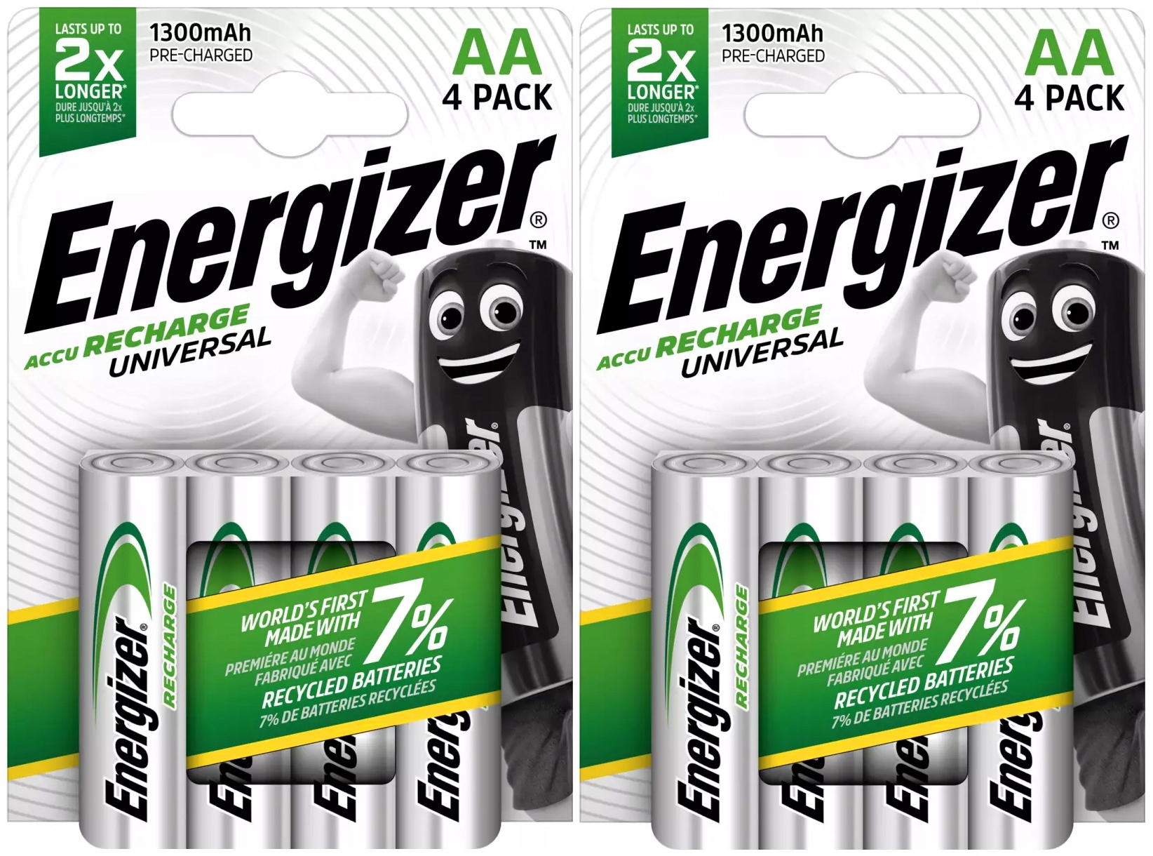 

8x Akumulatorki Energizer Aa R6 1300 mAh 1,2V