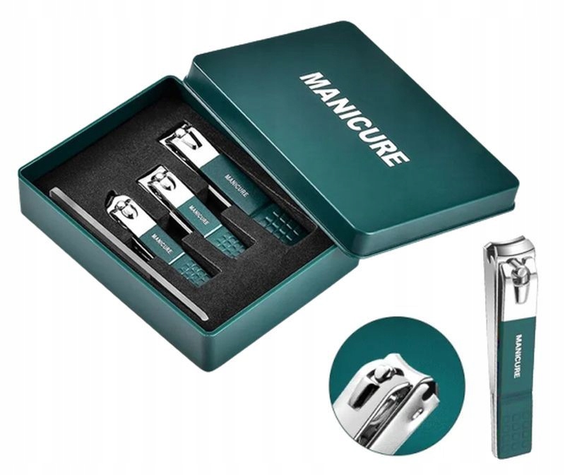 

Obcinacz Do Paznokci Zestaw 4W1 Manicure Pedicure