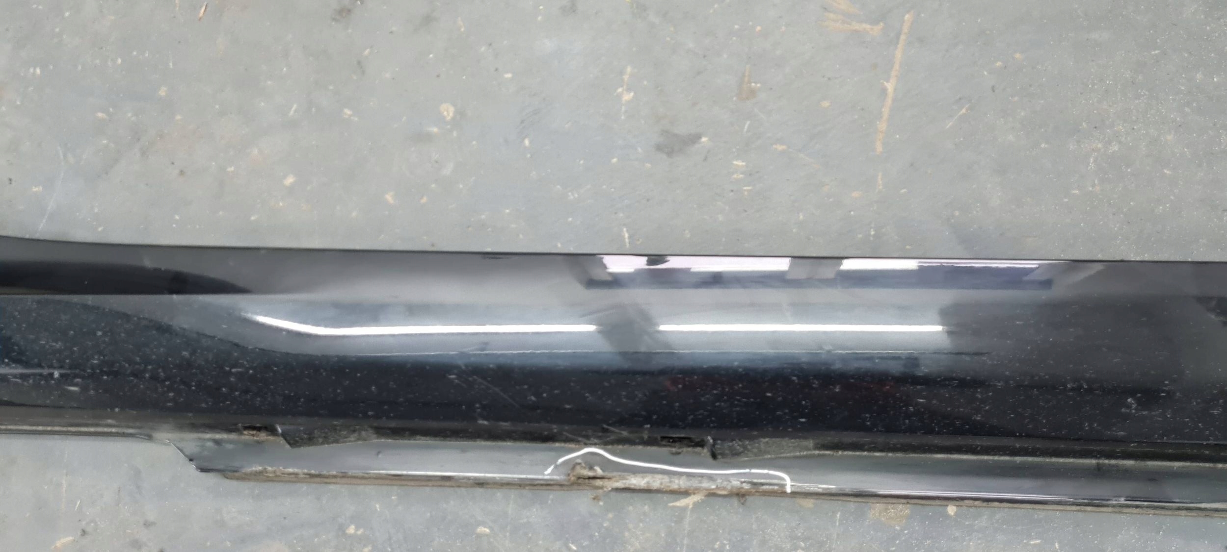 A6 C8 4K moulding cap threshold SLINE right front LY9B 4K0853856A