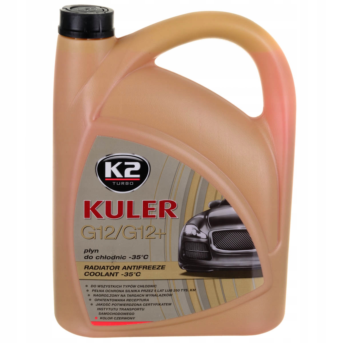 

Płyn chłodniczy K2 Kuler G12/G12+ 5L czerwony