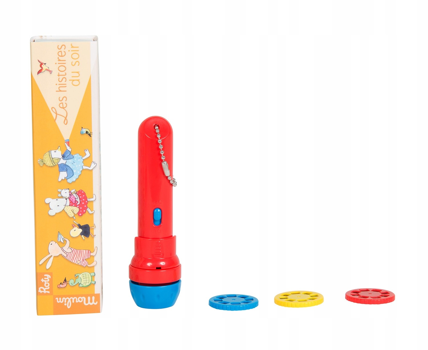 Latarka Projektor bajki o zwierzętach MOULIN ROTY Marka Moulin Roty