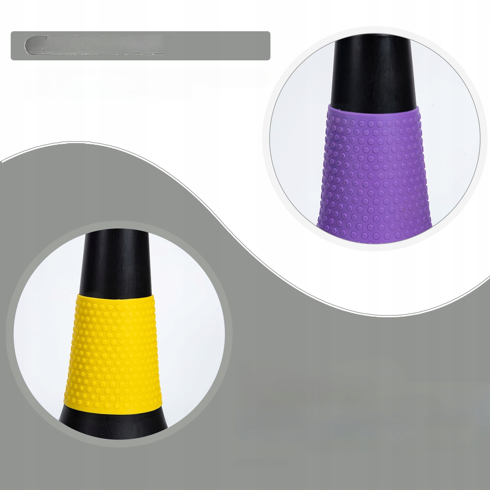 ZWINNOŚĆ STOŻKÓW HANDICAP TRENINGU PIŁKI NOŻNEJ Długość (cm) 23 cm