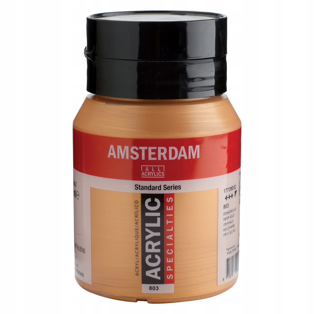 Talens Amsterdam barva akryl 500ml 803 deep gold